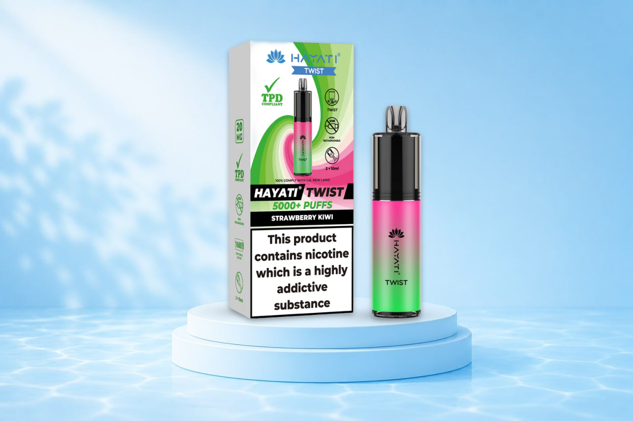 Hayati Twist 5000 mit Erdbeer-Kiwi